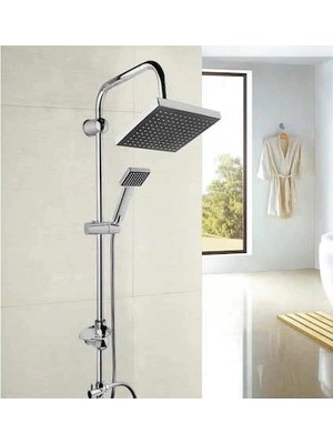 Lowell Home Rain Duş Robotu Tepe Duş Seti Duş Başlığı Sistemi Seti Yağmurlama Duş Robotu Fonksiyonel Duş Robotu