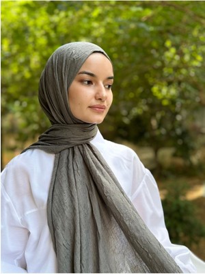 Shalby Bambu Crash Şal Tesettür Kil