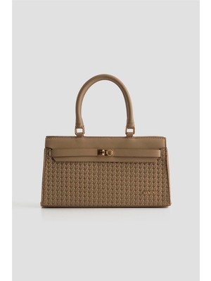 Armine Çanta Örgü 25YD7407 Vizon