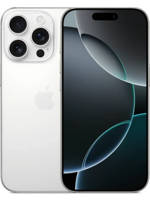 Yenilenmiş Apple iPhone 16 Pro 256 GB Beyaz Titanyum (12 Ay Garantili) - A Grade