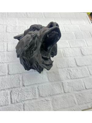 Lowell Home Siyah Ayı Duvar Süsü Dekoratif Asılabilir Heykel Ev Ofis Aksesuarı