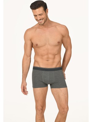 Nbb 737 Erkek Boxer Antrasit Melanj