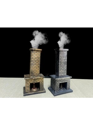 Lowell Home Polyester Şömine Tütsülük