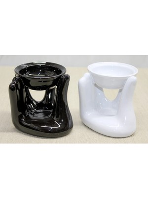 Lowell Home El Tasarımlı Seramik Buhurdanlık Model 1