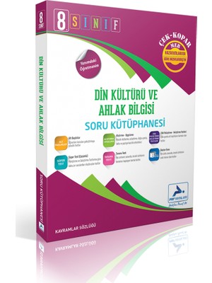 Paraf Yayınları Paraf 8.Sınıf Din Kültürü Soru Kütüphanesi