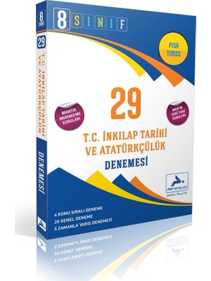 Paraf Yayınları Paraf 8. Sınıf İnkılap Tarihi 29‘Lu Branş Deneme