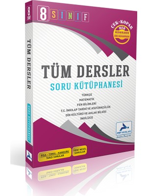 PRF Yayınları Paraf 8.Sınıf Tüm Dersler Soru Kütüphanesi