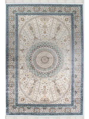 Has 1950 Herat 2803 Mavi Salon, Koridor/yolluk, Mutfak, Antre, Yatak ve Oturma Odası Halısı