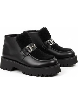 Punto 572463 Fermuarlı Kürklü Kadın Günlük Bot