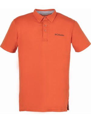 Columbia Turuncu Polo Yaka Erkek T-Shirt XJ4998-846