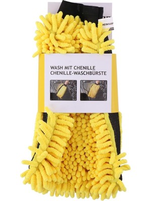 Dunlop DUN114 2'si 1 Arada Araba Yıkama Eldiveni 27X20 cm