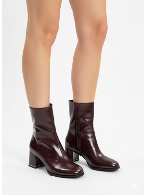 Punto 336574 Kadın Siyah Topuklu Bot