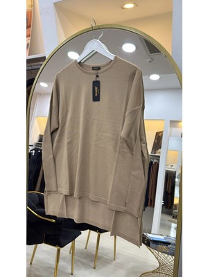 Invee Sıkma Kol Triko Tunik Cemal  5879