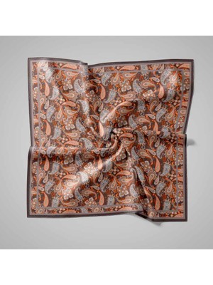 Piramit Naturel Eşarp | Şal Desen