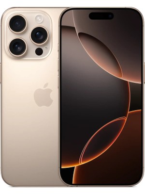 Yenilenmiş Apple iPhone 16 Pro 512 GB Çöl Titanyum (12 Ay Garantili) - A Grade
