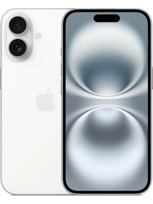 Yenilenmiş Apple iPhone 16 128 GB Beyaz (12 Ay Garantili) - B Grade