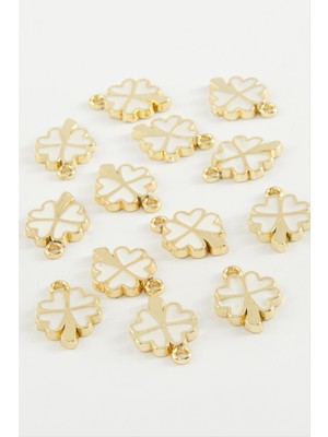 Yonca Tek Kulplu Mineli Bileklik ve Kolye Ucu Aparatı 1 Adet