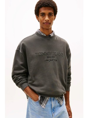 Tommy Jeans Erkek SWEATSHIRT-DM0DM22363