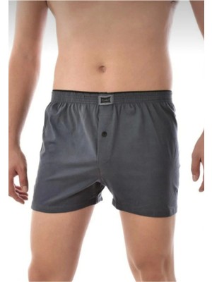 Tutku Erkek Penye Havlu Bel Boxer Füme