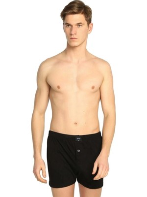 Tutku Erkek Penye Havlu Bel Boxer Siyah