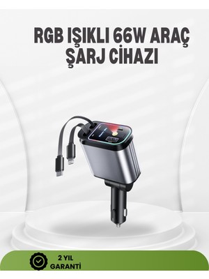 Astraltech Ford, Opel, Volvo, Skoda Araçlar Için 66W Çoklu Hızlı Şarj Cihazı