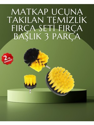 Astraltech Matkap Ucu Temizlik Fırçası Seti Ev ve Araç Için
