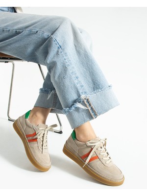 Bufu Meri Retro Taban Rahat Günlük Sneaker Ayakkabı