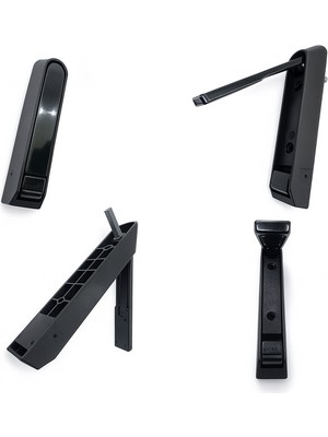 AYRINTISHOP Ayrıntishop Cam Balkon Ispanyolet Kilit Mekanizma Siyah 1ADET