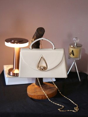 Alvora Zarif Damla Tokalı Kadın El & Omuz Çantası