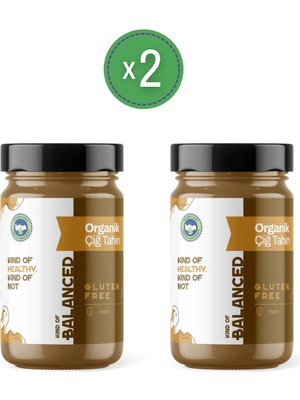 Kind Of Balanced Organik Çiğ Tahin 500 gr (Organik Sertifikalı) x 2 Adet