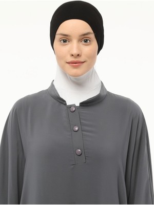 Abarta Kadın Tesettür Likralı Geçme Bone Standart