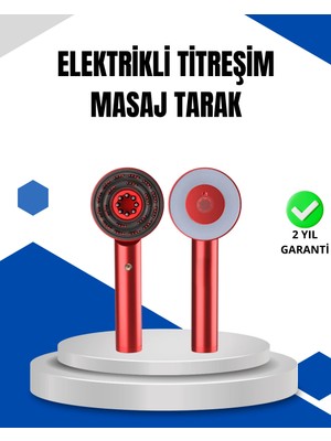 LTG Nova Mikro Akım Teknolojili Elektrikli Saç Masaj Fırçası Yağ Uygulamalı