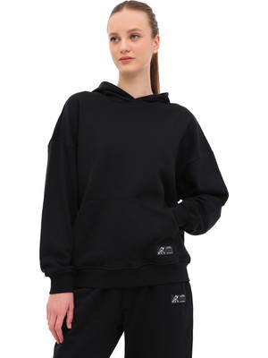 Lumberjack Wl 17PERY 5pr Siyah Kadın Sweatshirt