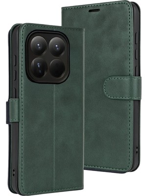 Apsuwa Xiaomi 15T Kılıf Cüzdan Standlı Kartlıklı