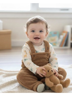 Ayyıldız Baby Laura Baby Erkek Bebek Çocuk Peluş Tulum