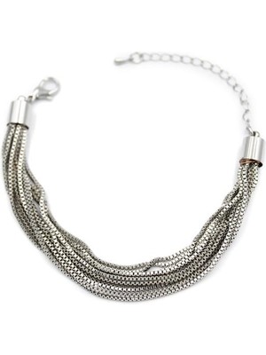 Royaleks Zincirli Bileklik - Gümüş