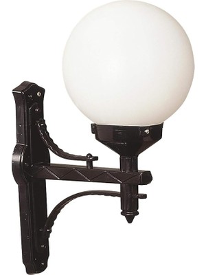 Wishora Store 68160 Bahçe Aplik, 60 W, Siyah