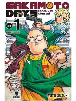 Kurukafa Yayınları Sakamoto Days - Sakamoto Günleri 1 + Parazit 1 + Iyi Geceler Punpun 6 + 1 Kitap