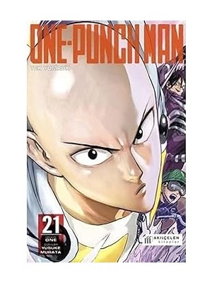 Akılçelen Kitaplar One Punch Man - Tek Yumruk 21 + Bakemonogatari Cilt 1 + Minecraft - Kaza + 8 Kitap