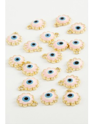 Çiçek Nazar Tek Kulplu Mineli Bileklik ve Kolye Ucu Aparatı 1 Adet