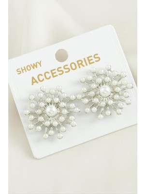 Kartanesi Trend Inci Küpe