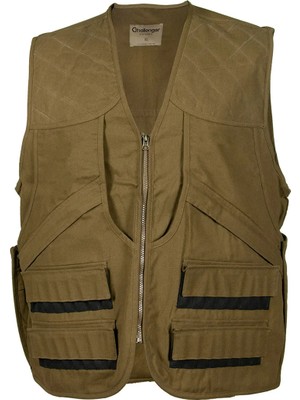 Tough Challenger Outdoor Ullr Erkek Avcı Yeleği · Yırtılmaya Dayanıklı · Çok Cepli · Av Torbalı · Fişeklikli - 702 002
