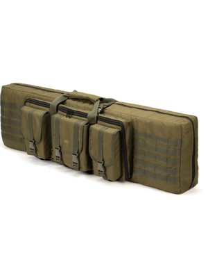 Mas Tactical® Çift Tüfek Taşıma Çantası Haki Mıltec Model