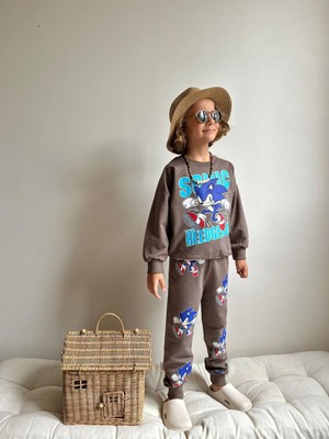 Wikiboom Sonic Baskılı Erkek Çocuk Takım