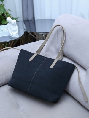 Alvora Kadın Süet Dokulu Bağcık Detaylı Omuz Çantası