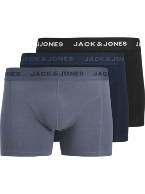 Jack & Jones Erkek Büyük Beden 3'lü Boxer Paketi - Jeremiah