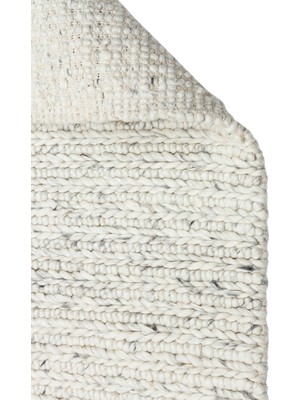 Akbel Halı Jade JD 07 L.Gri - El Dokuma Naturel Kazak Örgü Desenli Halı