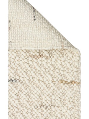 Akbel Halı Jade JD 06 Çok Renkli -El Dokuma Naturel Kazak Örgü Desenli Halı