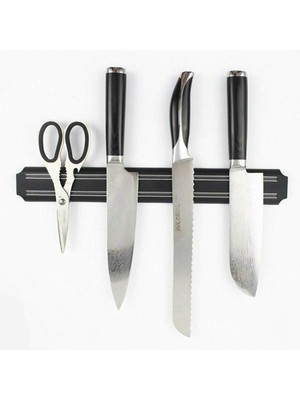 Senson Mıknatıslı Paslanmaz Duvar Bıçak Askısı Standı 33 cm Aparat (5224)