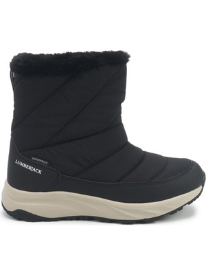 Lumberjack Evızande 5pr Siyah Kadın Kürklü Bot